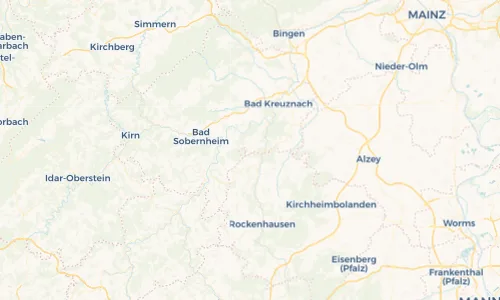 Regenradar Vorschaubild - Aktuelle Niederschläge in Hallgarten und Umgebung