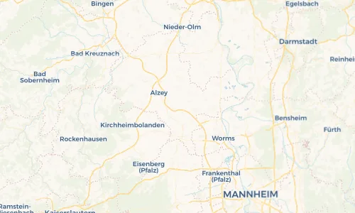Regenradar Vorschaubild - Aktuelle Niederschläge in Hangen-Weisheim und Umgebung