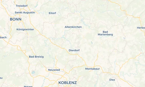 Regenradar Vorschaubild - Aktuelle Niederschläge in Hanroth und Umgebung