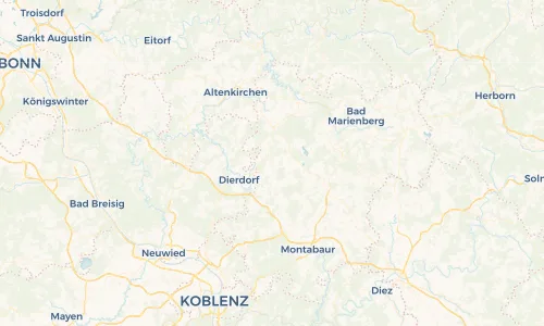 Regenradar Vorschaubild - Aktuelle Niederschläge in Herschbach und Umgebung