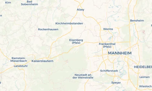 Regenradar Vorschaubild - Aktuelle Niederschläge in Hettenleidelheim und Umgebung