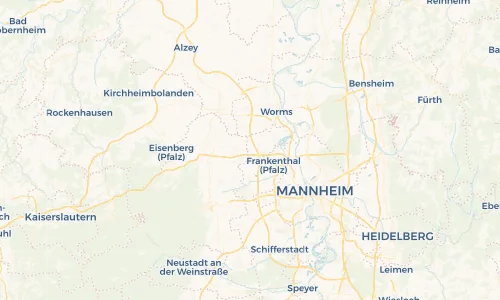 Regenradar Vorschaubild - Aktuelle Niederschläge in Heuchelheim bei Frankenthal und Umgebung