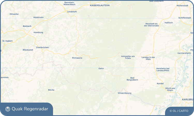 Quak Regenradar-Widget Hinterweidenthal