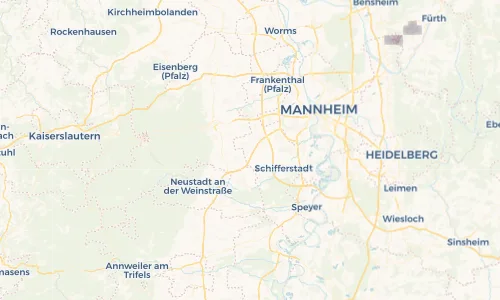 Regenradar Vorschaubild - Aktuelle Niederschläge in Hochdorf-Assenheim und Umgebung