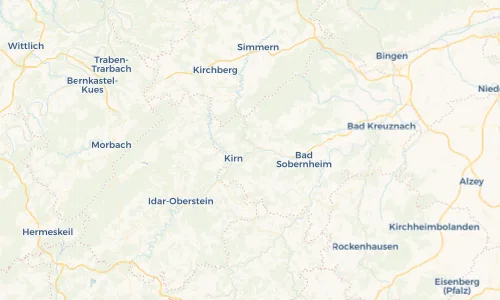 Regenradar Vorschaubild - Aktuelle Niederschläge in Hochstetten-Dhaun und Umgebung