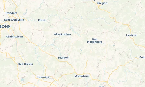 Regenradar Vorschaubild - Aktuelle Niederschläge in Höchstenbach und Umgebung
