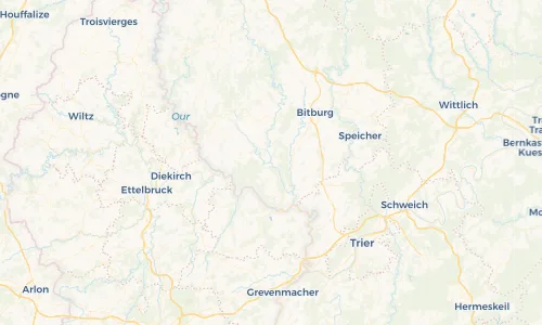 Regenradar Vorschaubild - Aktuelle Niederschläge in Holsthum und Umgebung