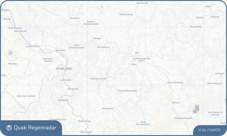 Regenradar-Widget für Holzappel