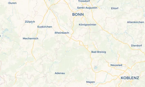 Regenradar Vorschaubild - Aktuelle Niederschläge in Holzweiler und Umgebung