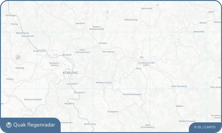 Regenradar-Widget für Horbach