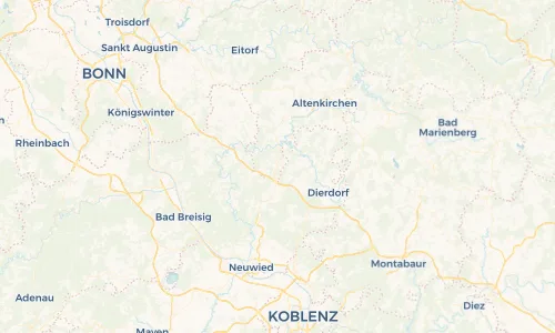 Regenradar Vorschaubild - Aktuelle Niederschläge in Horhausen und Umgebung