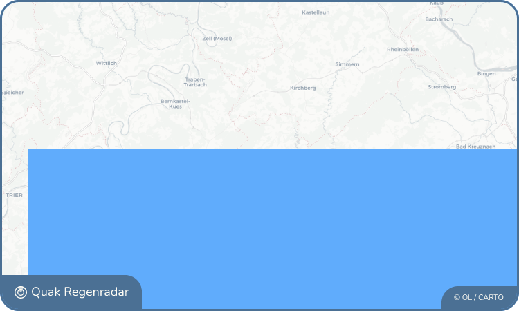 Regenradar-Widget für Hottenbach