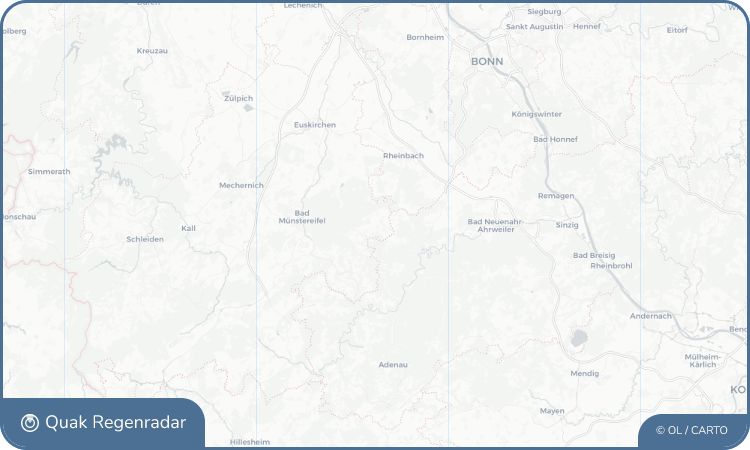 Regenradar-Widget für Houverath