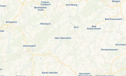 Regenradar Vorschaubild - Aktuelle Niederschläge in Idar-Oberstein und Umgebung