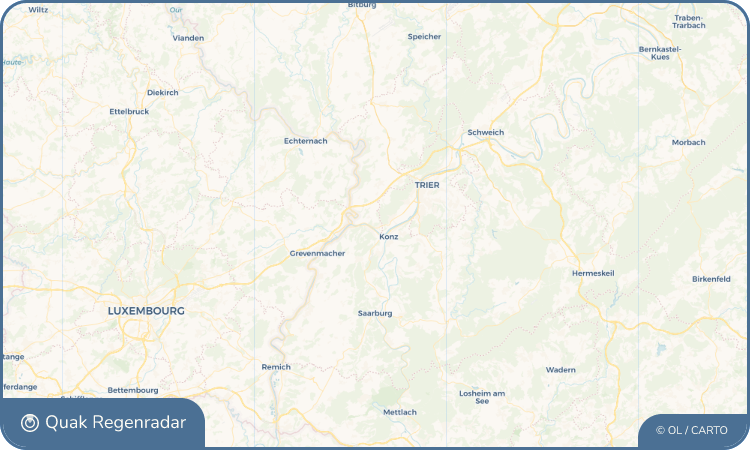 Quak Regenradar-Widget Igel