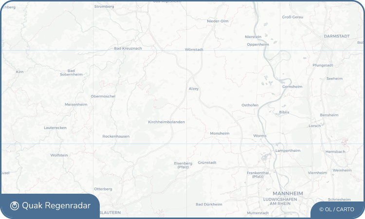 Regenradar-Widget für Ilbesheim