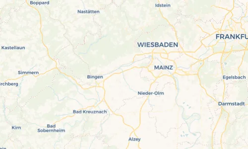 Regenradar Vorschaubild - Aktuelle Niederschläge in Ingelheim am Rhein und Umgebung