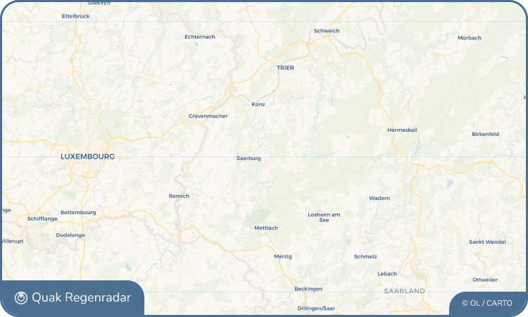 Quak Regenradar-Widget Irsch