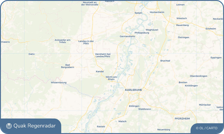 Quak Regenradar-Widget Jockgrim