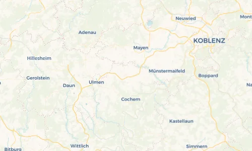 Regenradar Vorschaubild - Aktuelle Niederschläge in Kaisersesch und Umgebung