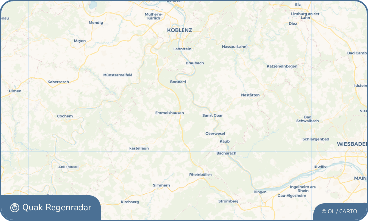 Quak Regenradar-Widget Karbach