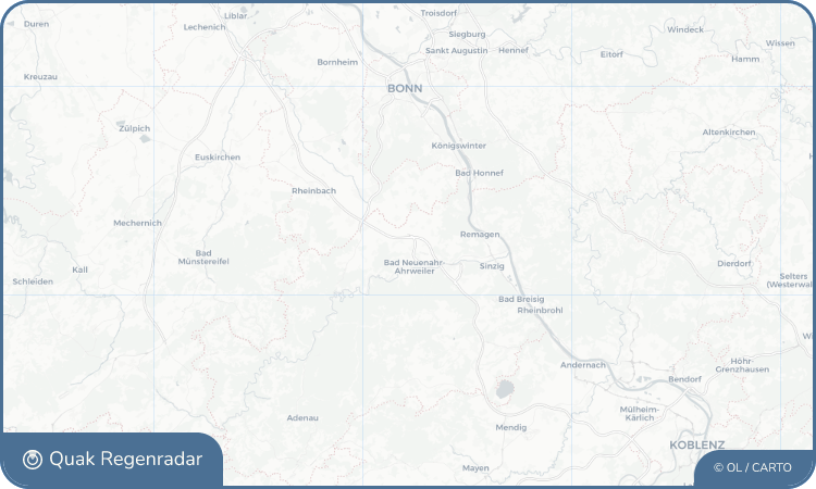 Regenradar-Widget für Karweiler
