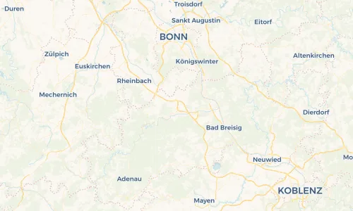 Regenradar Vorschaubild - Aktuelle Niederschläge in Karweiler und Umgebung