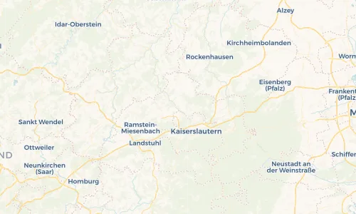 Regenradar Vorschaubild - Aktuelle Niederschläge in Katzweiler und Umgebung