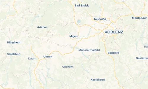 Regenradar Vorschaubild - Aktuelle Niederschläge in Kehrig und Umgebung