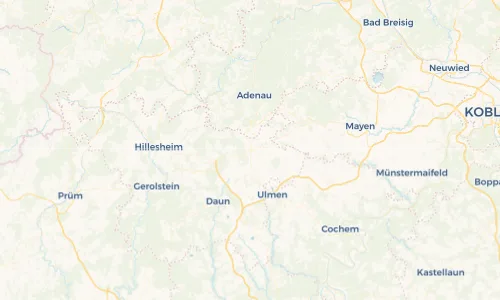 Regenradar Vorschaubild - Aktuelle Niederschläge in Kelberg und Umgebung