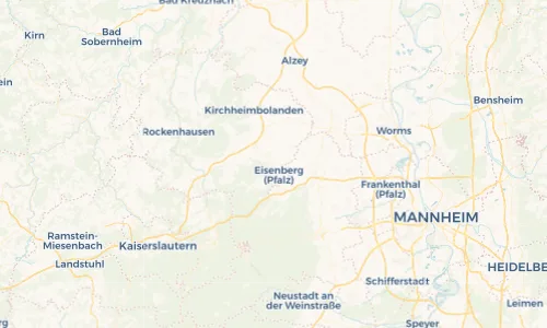 Regenradar Vorschaubild - Aktuelle Niederschläge in Kerzenheim und Umgebung