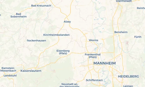 Regenradar Vorschaubild - Aktuelle Niederschläge in Kindenheim und Umgebung