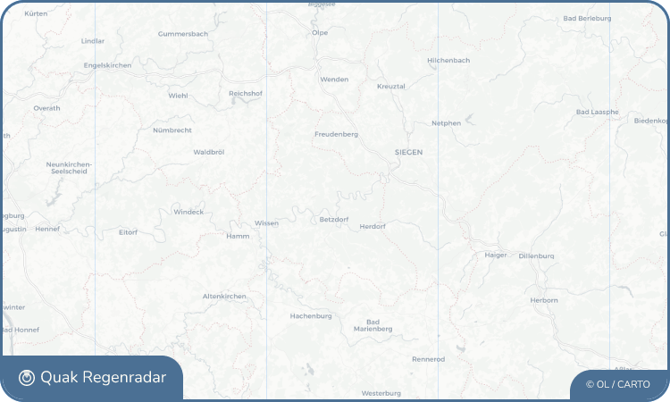 Regenradar-Widget für Kirchen (Sieg)