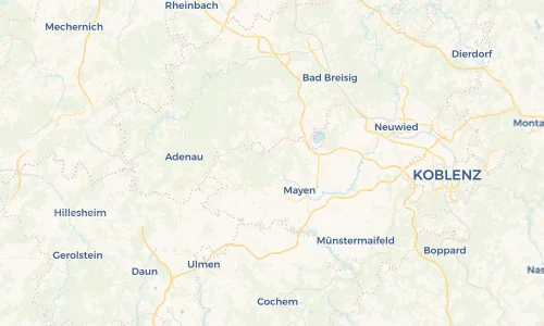 Regenradar Vorschaubild - Aktuelle Niederschläge in Kirchwald und Umgebung