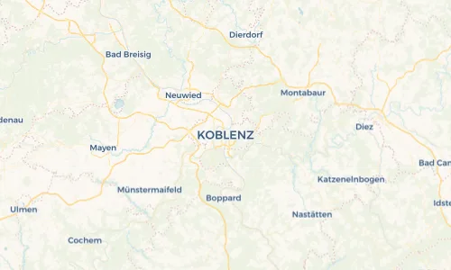 Regenradar Vorschaubild - Aktuelle Niederschläge in Koblenz und Umgebung