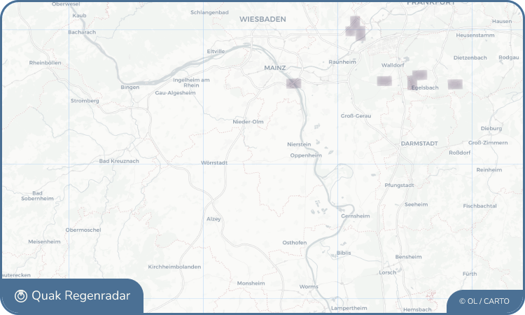 Regenradar-Widget für Köngernheim