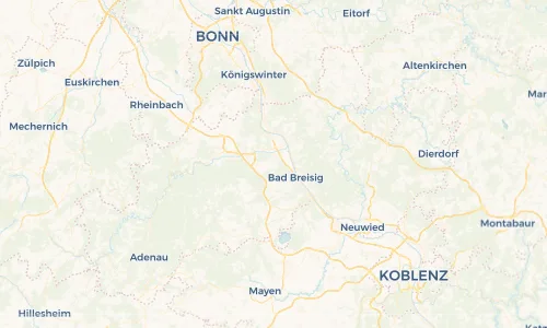 Regenradar Vorschaubild - Aktuelle Niederschläge in Koisdorf und Umgebung