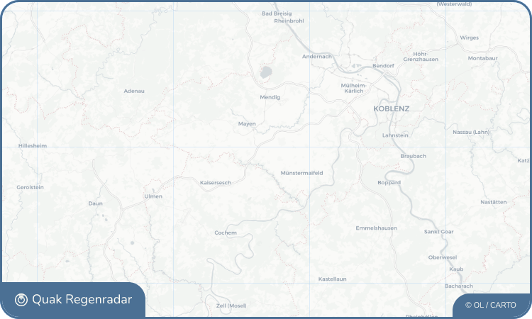 Regenradar-Widget für Kollig