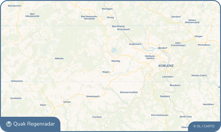 Quak Regenradar-Widget Kottenheim
