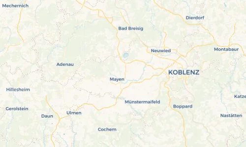 Regenradar Vorschaubild - Aktuelle Niederschläge in Kottenheim und Umgebung