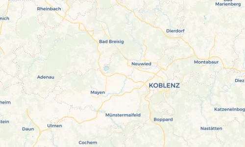 Regenradar Vorschaubild - Aktuelle Niederschläge in Kretz und Umgebung