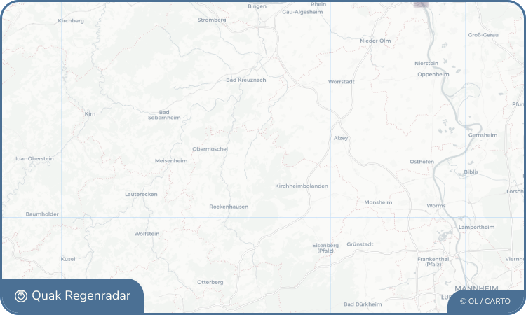 Regenradar-Widget für Kriegsfeld