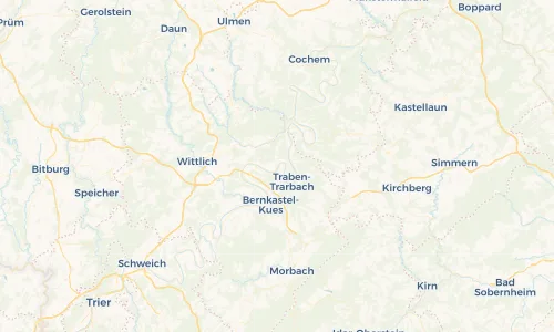 Regenradar Vorschaubild - Aktuelle Niederschläge in Kröv und Umgebung