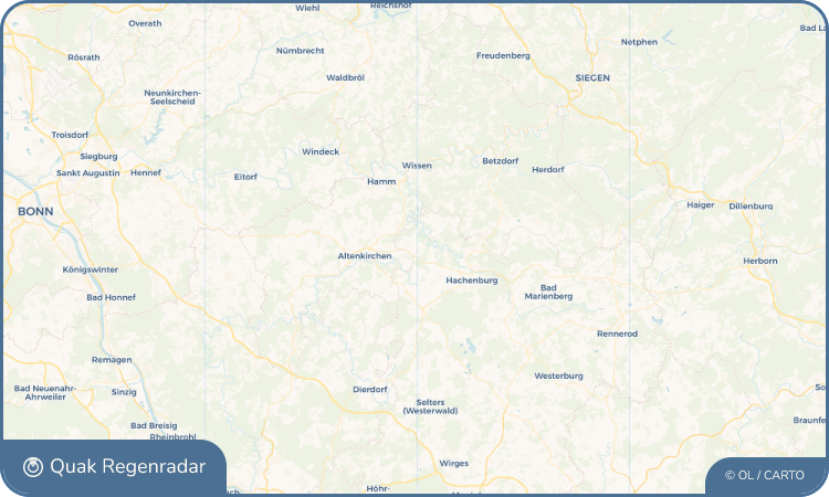 Quak Regenradar-Widget Kroppach