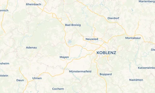 Regenradar Vorschaubild - Aktuelle Niederschläge in Kruft und Umgebung