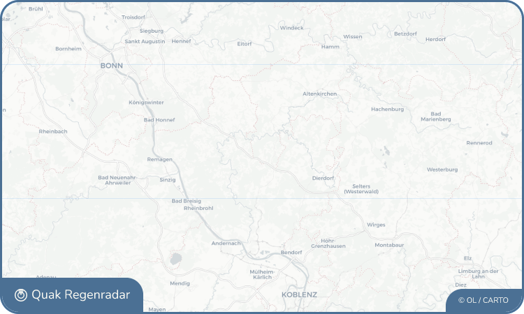 Regenradar-Widget für Krunkel