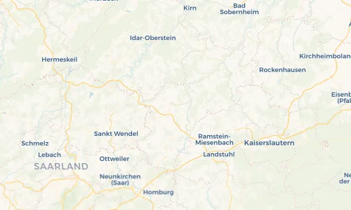 Regenradar Vorschaubild - Aktuelle Niederschläge in Kusel und Umgebung