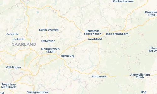 Regenradar Vorschaubild - Aktuelle Niederschläge in Lambsborn und Umgebung