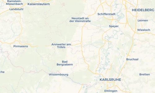 Regenradar Vorschaubild - Aktuelle Niederschläge in Landau in der Pfalz und Umgebung