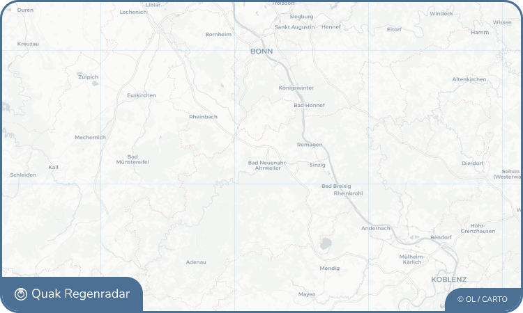 Regenradar-Widget für Lantershofen